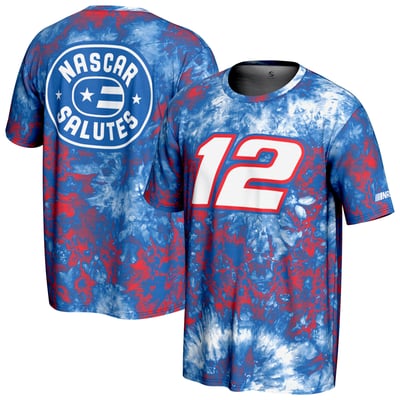  Ryan Blaney ProSphere 2025 NASCAR Salutes Collection T-Shirt - Blue